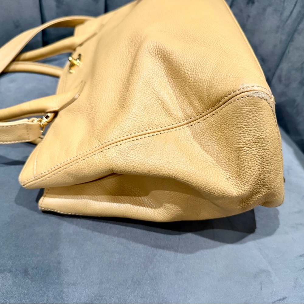 Reserved- Vintage CHANEL Cerf Exec Tote Bag 24k Gold work bag - Picture 9 of 17